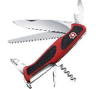 Victorinox RangerGrip 55 rouge-noir 0.9563.C couteau suisse