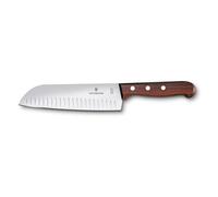 Victorinox Santoku Bois 17 cm avec découpes