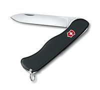 Victorinox Sentinel Couteau de Poche Suisse, Multitool, 4 Fonctions, Grande Lame Fixe