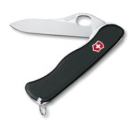 Victorinox, Sentinel M Clip, Couteau de Poche Suisse, Multifonction, Léger, 5 Fonctions, Grande lame, Anneau, Pincettes, Blocable, Lame à une main
