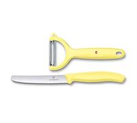 Victorinox Set Couteau Et Pele-Tomates Jaune Pastel - 2 Pieces