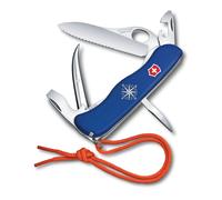 Victorinox Skipper Pro Couteau de Poche Suisse, Multitool, 12 Fonctions, Grande Lame Fixe, Bleu