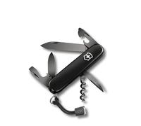 Victorinox Couteau suisse Spartan Onyx Black 1.3603.31P – 13 fonctions, tire-bouchon, léger