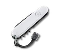 Victorinox Spartan Ps Couteau de Poche Suisse, Léger, Multitool, 12 Fonctions, Lame, Ouvre Boite, Tire Bouchon, Blanc