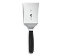 Victorinox spatule de barbecue en acier inoxydable 12 cm, extrémité carrée, résistante à la chaleur jusqu’à 240 °C, manche ergonomique, noir