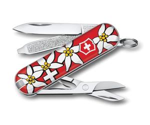 Victorinox Stella Alpina - Couteau de Poche Élégant pour Aventuriers - Polyvalence Exceptionnelle avec Design Pratique