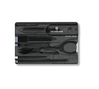 Victorinox Swiss Card Classic Carte Multifonction, 10 Fonctions, Noir
