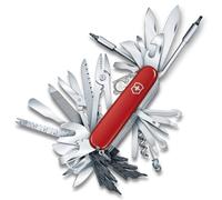 Victorinox Swiss Champ XXL, Couteau de Poche Suisse, Multifonction, Léger, 73 Fonctions, Grande lame, Petite lame, Lame serpette