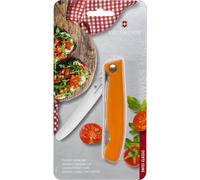 Victorinox Swiss Classic Couteau à légumes pliable dentelé orange blister