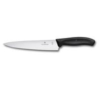 Victorinox Swiss Classic Couteau à Trancher Professionnel, 19 cm, Noir