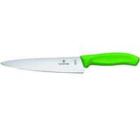 Victorinox Swiss Classic Couteau à Découper, Lame de 19 Cm, Inoxydable, Acier Inoxydable, Vert