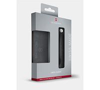 Victorinox Swiss Classic, Couteau de table et planche à découper, 2 pièces, Pique-nique, Lame extra-tranchante, tranchant dentelé, 11 cm, Acier inoxydable, Noir