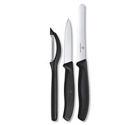 Victorinox SwissClassic couteaux à légumes noir, ensemble de 3, 6.7113.31