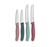 Victorinox Swiss Classic - Set de 4 Couteaux d'Office à Tomates, 8-11 cm