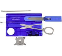 Victorinox SwissCard Lite 0.7322.T2 Set doutils de poche Nombre de fonctions 13 saphir (transparent)