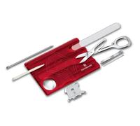 Victorinox SwissCard Nailcare Multitool - 13 Fonctions, Rouge