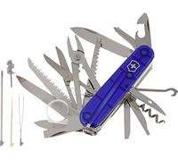 Victorinox SwissChamp 1.6795.T2 Couteau suisse Nombre de fonctions 33 bleu (transparent)