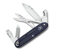 Victorinox Synergy X Alox Couteau de Poche - Outil Multifonction en Acier Inoxydable avec Ciseaux et Clip de Poche, Bleu Foncé