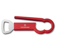 Victorinox Ustensiles de cuisine Ouvre-bouteilles PET, Pratique, Acier inoxydable, Manche plastique robuste, Swiss Made