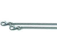 Victorinox V-4.1815 Chaîne de 40 cm avec 2 mousquetons, Multifonction, Porte-clés, Gris