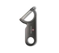 Epluche pomme de terre manche ergonomique noir ustensile cuisine Victorinox