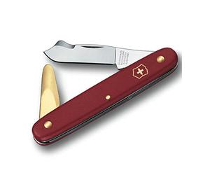 Victorinox V39140 Lame Pointue et avec spatule greffoir Mixte Adulte, Rouge, 45 mm
