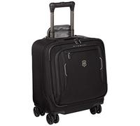 Victorinox Werks Traveler 6.0, Sac de Voyage à 4 roulettes, Bagage Cabine à roulettes, Femmes/Hommes, 23 x 35 x 43 cm, Noir