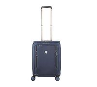 Victorinox Werks Traveler 6.0 Softside Global Carry-on - Bagage à Main - Valise Cabine Extensible - 4 roulettes - 20x40x55cm - 34l - 3,2Kg - Bleu