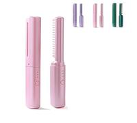 Victoriousact Comb, Victorious Act Comb, Victoriousact Latest Hairdressing Comb, Victorious Act Hot Comb - Ceramic Coating no Damage Hair, 3-Speed Adjustment, 4000mAH (Pink)