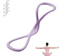 Victoriousact Resistance Bands, Figure 8 Shaped Resistance Band, Fullbody Yoga Pulling Rope, Open Shoulder Elastic for Working Out (Style-B(15lb))