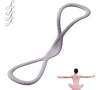 Victoriousact Resistance Bands, Figure 8 Shaped Resistance Band, Fullbody Yoga Pulling Rope, Open Shoulder Elastic for Working Out (Style-D(35lb))