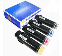 VICTORSTAR Cartouche de Toner Compatible Xerox 6510 6515 (Noir + Cyan + Magenta + Jaune) 4 Couleurs The Highest Yield 5500 Pages et 4300 Pages pour Xerox Phaser 6510 WorkCentre 6515 (4 Couleurs)