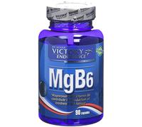 Victory Endurance MG B6 (90 Gélules) Magnésium et Vitamine B6 - contribuent à la réduction de la fatigue musculaire. Idéal pour sportifs et personnes actives.