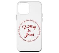 Victory in Jesus - Passover Easter Crown Thorns Praise Coque pour iPhone 12 Mini