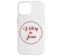 Victory in Jesus - Passover Easter Crown Thorns Praise Coque pour iPhone 14