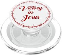 Victory in Jesus - Passover Easter Crown Thorns Praise PopSockets PopGrip pour MagSafe