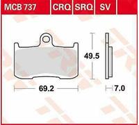 Victory Juge 106 2013-2014 TRW Sv Série Sindered Plaquettes de Frein MCB737SV