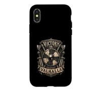 Victory Or Valhalla - Viking History - Norse Mythology Coque pour iPhone X/XS
