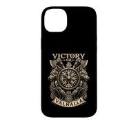 Victory Or Valhalla Viking Wolf Raven - Norse Mythology Coque pour iPhone 14 Plus