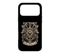 Victory Or Valhalla Viking Wolf Raven - Norse Mythology Coque pour iPhone 17 Pro Max