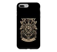 Victory Or Valhalla Viking Wolf Raven - Norse Mythology Coque pour iPhone 7 Plus/8 Plus