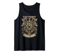 Victory Or Valhalla Viking Wolf Raven - Norse Mythology Débardeur
