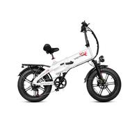 VICTRIP T6 Vélo Électrique Pliable - Batterie LG 48V 55AH - Autonomie 300km - 250W - 25km/h - 20"" - 150kg-Blanc