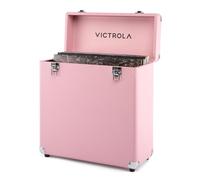 Victrola Collector II (modèle 2026) - Étui de rangement pour disques vinyles - Peut contenir plus de 30 disques vinyles, matériel robuste, doublure intérieure douce, portable avec poignée de transport