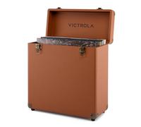 Victrola Collector II (modèle 2026) - Mallette de Rangement pour disques vinyles - Peut contenir Plus de 30 disques vinyles, matériel Robuste, Doublure intérieure Douce, Portable avec poignée de