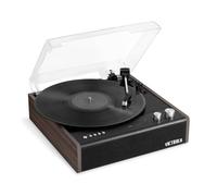 Victrola Eastwood VTA-72-ESP-INT Tourne-Disque Bluetooth avec Platine à Trois Vitesses et Cartouche Audio-Technica remplaçable | Espresso