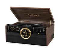 Victrola Empire Chaîne Stéréo 6-en-1 Platine Vinyle Bluetooth - Expresso
