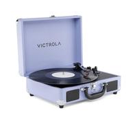 Victrola Journey II - Platine Vinyle Valise Portable Bluetooth - Haut-parleurs stéréo puissants intégrés avec Basses renforcées, Platine 3 Vitesses (33/45/78 TR/Min), Sorties RCA & Casque (Lavande)