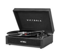 Victrola Premium Platine Vinyle Valise Vintage Bluetooth - Noir