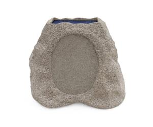 Victrola Rock Speaker Connect - Enceinte Extérieure sans Fil Bluetooth 5.3, Autonomie 22 Heures, Recharge Solaire, Connexion Jusqu’à 20 Enceintes, Résistance Eau et Poussière IP65 (Pierre)